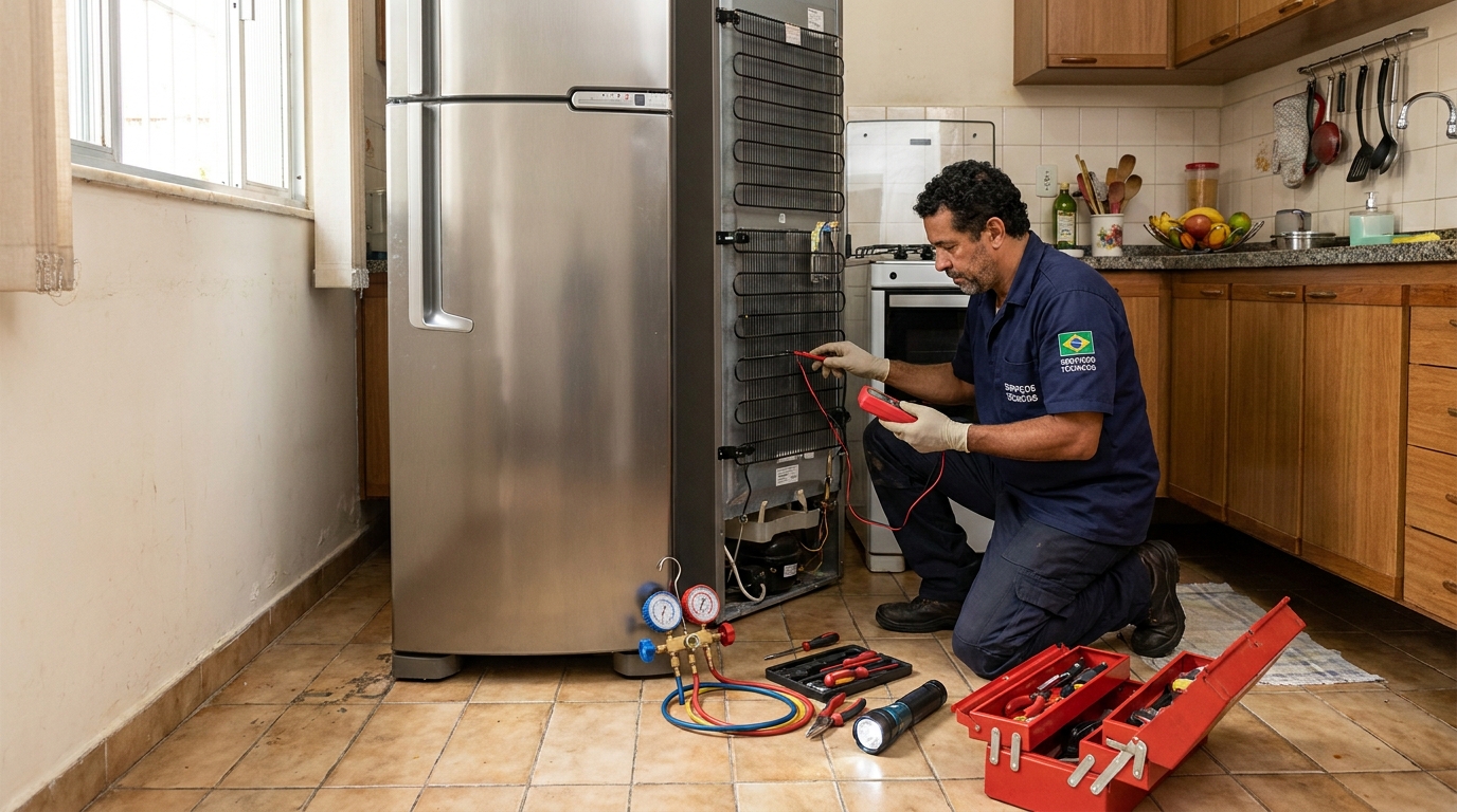 Manutenção na refrigeração em Indaiatuba-SP